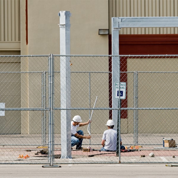 how much time can i rent the temporary fence for my construction site or event in Burnt Hills NY